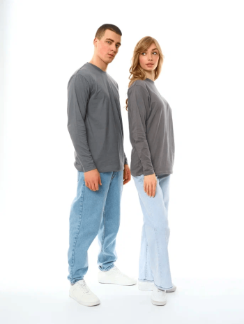 Длинный рукав Серый
